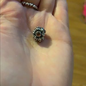 Birth stone Flower Pandora charm